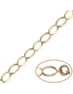 COLLAR OVAL ORO 18KL