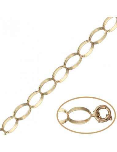 COLLAR OVAL ORO 18KL