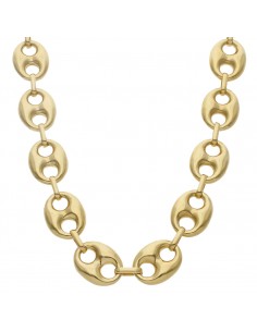 COLLAR HUECO CALABROTE ORO...