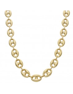 COLLAR HUECO CALABROTE ORO...