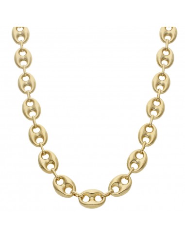 COLLAR HUECO CALABROTE ORO 18KL