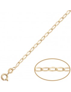CADENA HUECA ORO 18KL - 3MM