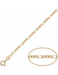 CADENA 3x1 ORO 18KL - 3MM