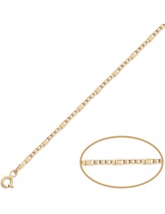 CADENA 3x1 HUECA ORO 18KL -...