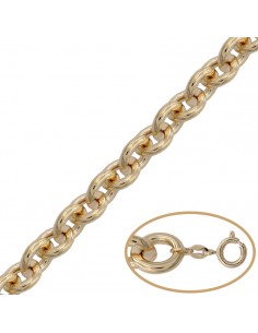 COLLAR HUECO ORO 18KL ROLOT...