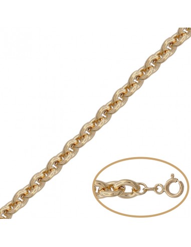 COLLAR ORO 18KL HUECO ROLOT - 8MM