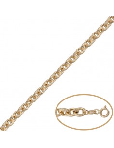 COLLAR ORO 18KL HUECO ROLOT...