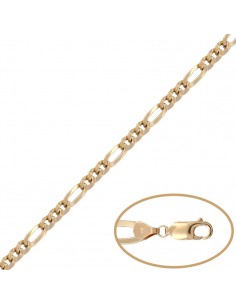 COLLAR HUECO ORO 18KL 3x1 -...