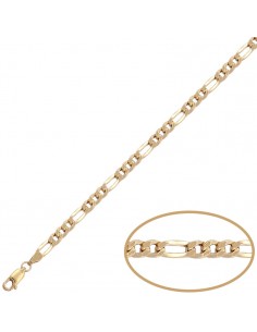 CADENA HUECA 3x1 ORO 18KL -...