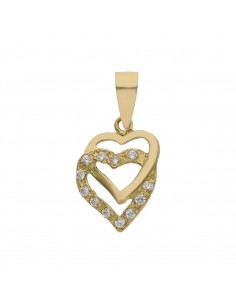 COLGANTE ORO 18KL CORAZONES...