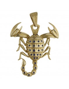 COLGANTE ESCORPION ORO 18KL...