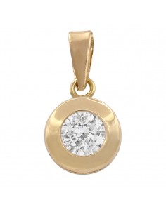 COLGANTE ORO 18KL CIRCONITA...