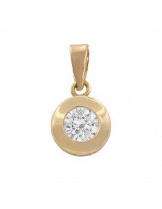 COLGANTE ORO 18KL CIRCONITA...