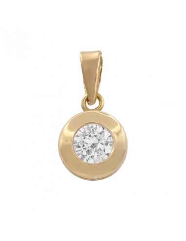 COLGANTE ORO 18KL CIRCONITA - 7MM