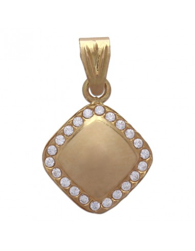 COLGANTE ORO 18KL CIRCONITAS - 11X17MM